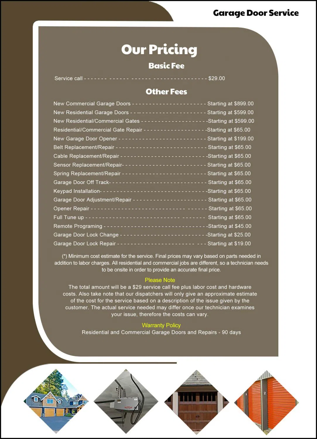 State Garage Doors Bladensburg, MD 240-307-2615